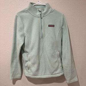 Vineyard Vines mint quarter zip